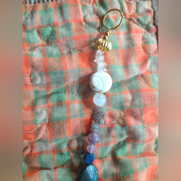 Handmade Jumbo Stone Chakra Sun Catcher - Picture 6 of 6